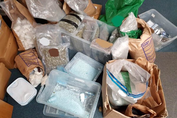 Three arrested as drugs worth over €1m seized in County Meath