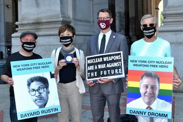 Drogheda man in New York marks anniversary of Hiroshima and Nagasaki