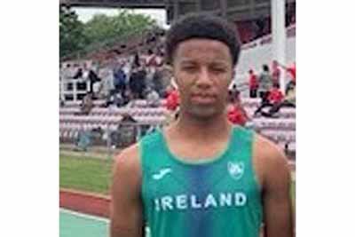 Sean Stratton dons the green vest of Ireland for the first time