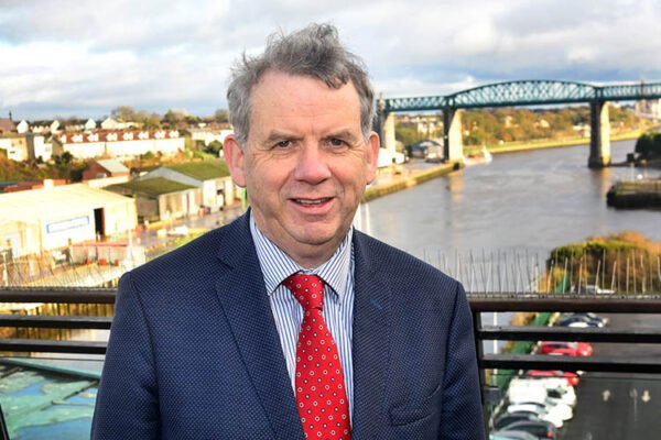 Michael O’Dowd pictured in Drogheda with the River Boyne in the background