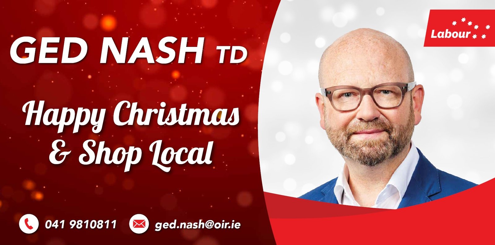 Ged Nash Christmas Ad