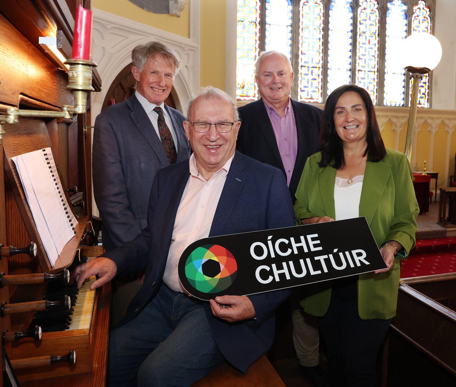 Culture Night 2026 representatives pictured at a County Louth programme event
