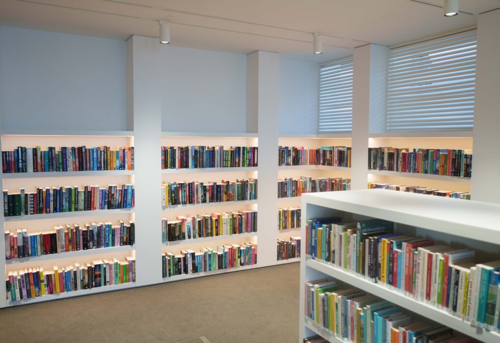 Bookshelves inside a Meath library ahead of National Public Libraries Open Day