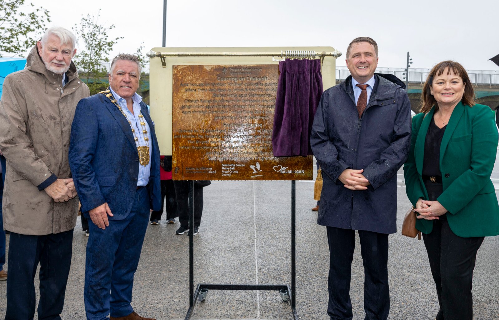 Balbriggan’s new €15 million Harbour Square has officially opened, creating a major new civic plaza, park and waterfront destination at the town’s historic harbour.