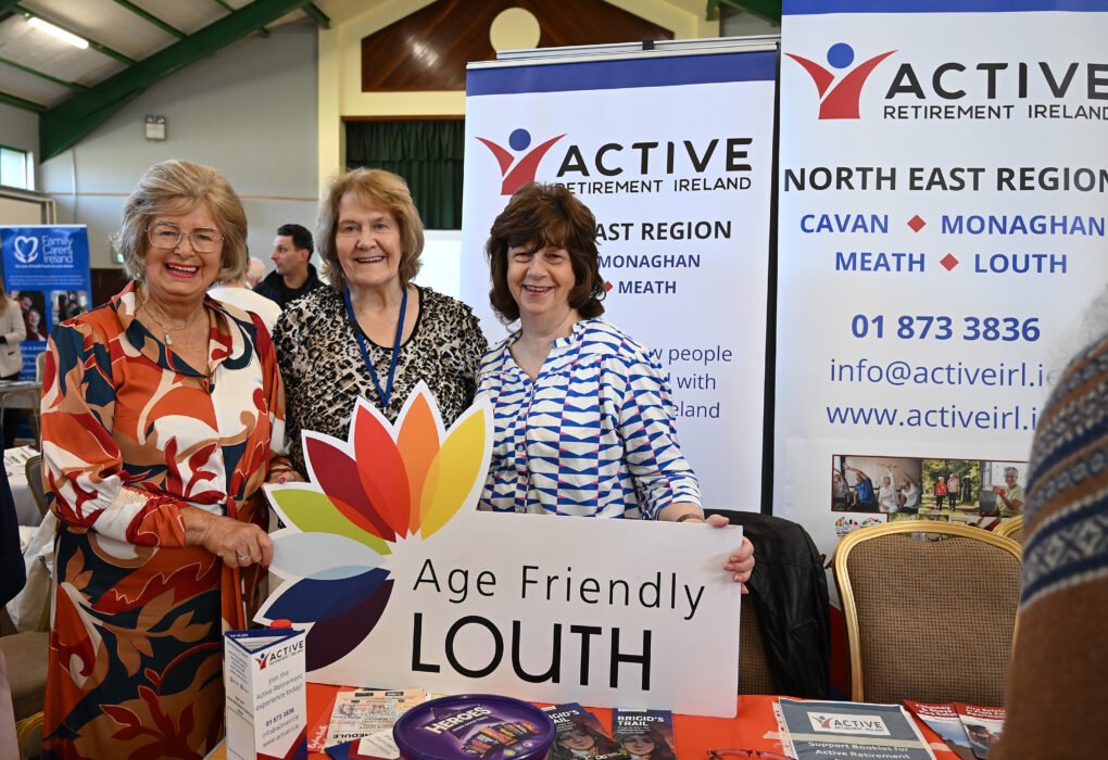 Age Friendly Louth representatives at a community information event