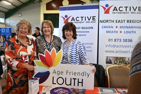 Age Friendly Louth representatives at a community information event