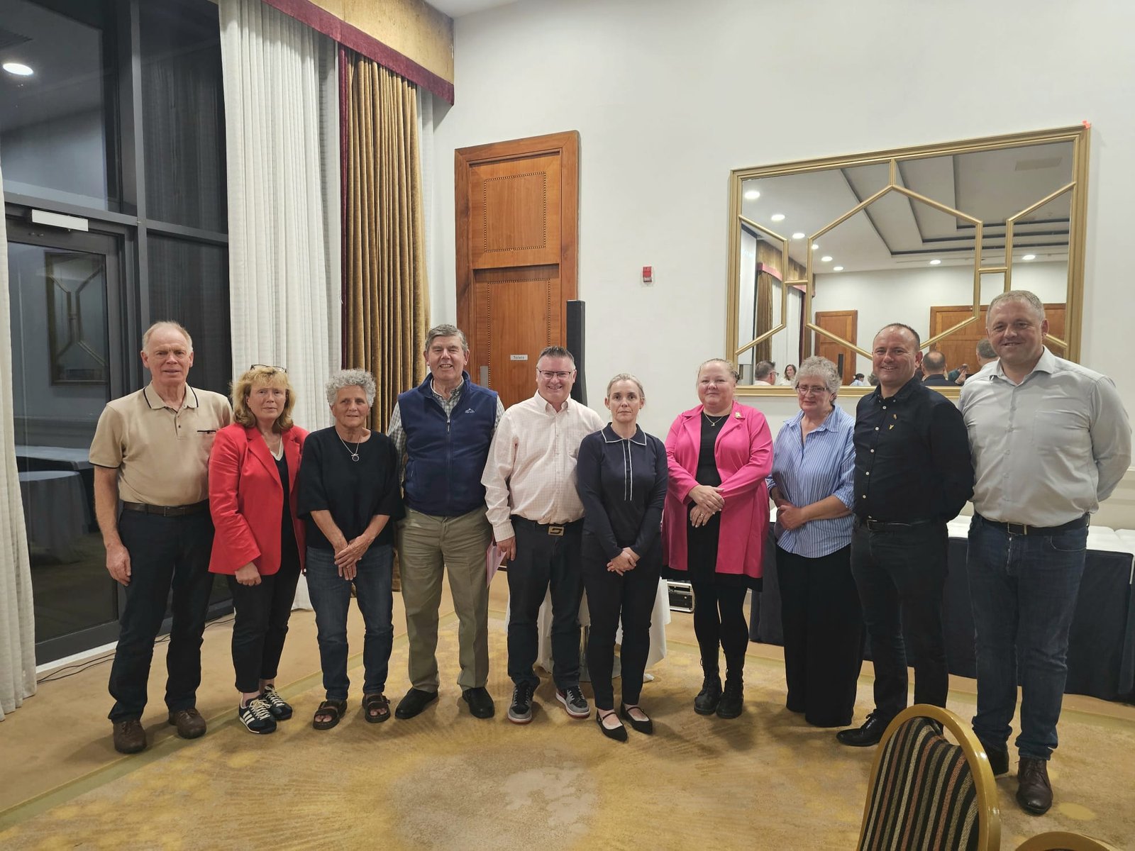 Residents and public representatives at the Julianstown Traffic Relief Scheme public meeting at CityNorth Hotel
