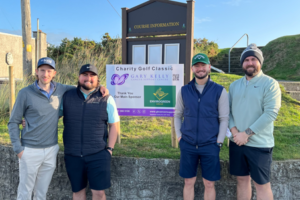 Winning team at the Gary Kelly Cancer Support Centre Charity Golf Classic 2026