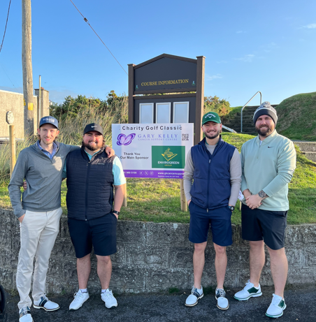 Winning team at the Gary Kelly Cancer Support Centre Charity Golf Classic 2026
