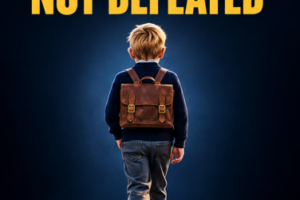 Cover of Dermot Kelly’s memoir Silent, Not Defeated