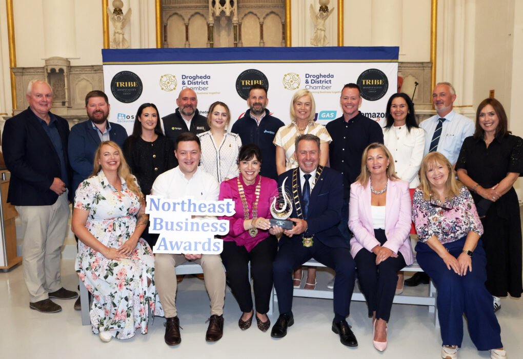 Sponsors at the launch of the 2026 North East Business Awards organised by Drogheda and District Chamber