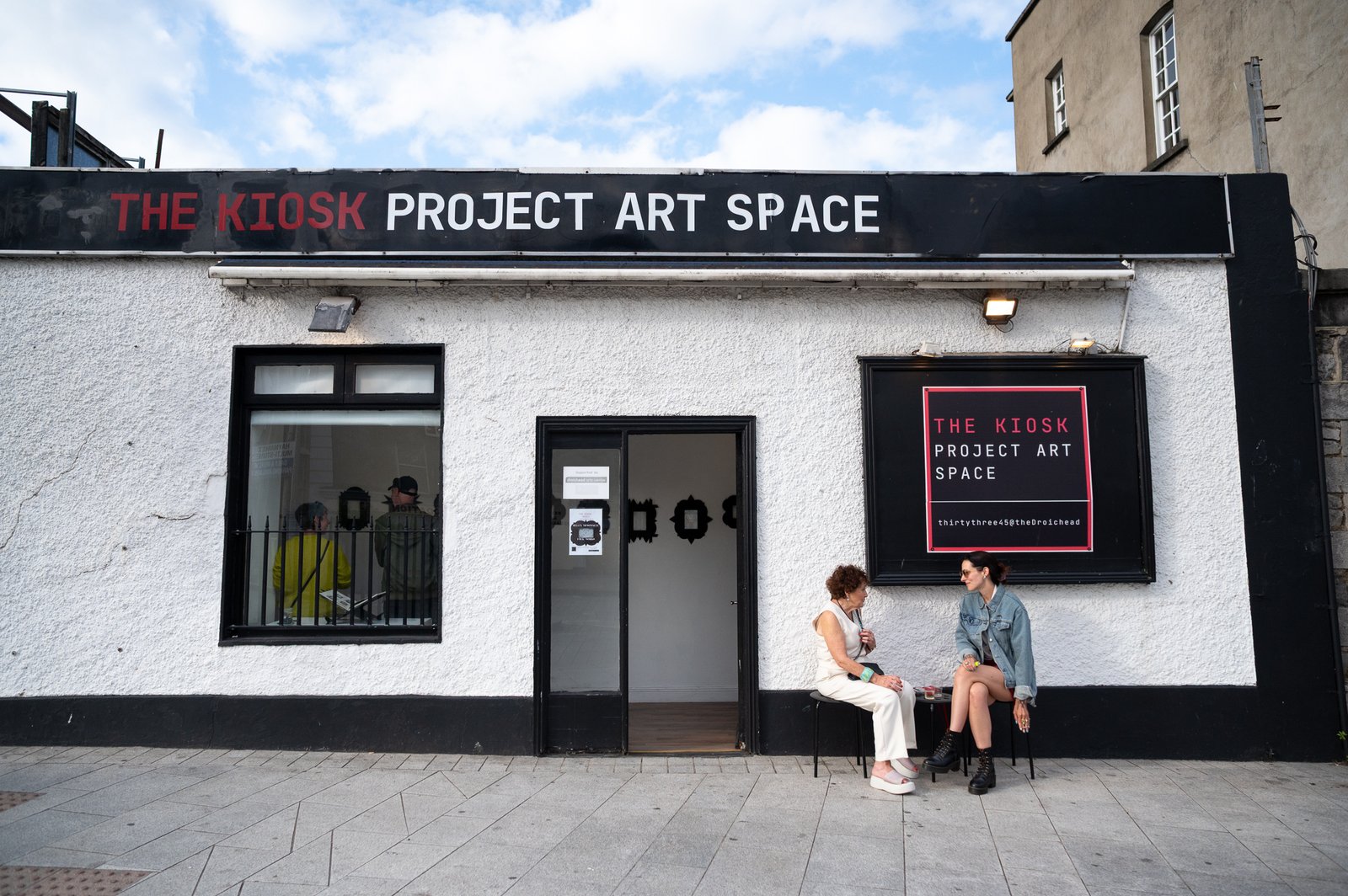 Exterior of The Kiosk Project Art Space in Drogheda