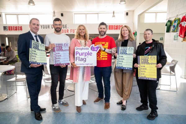 Group pictured at the launch of The Drogheda Code at Drogheda Institute of Further Education