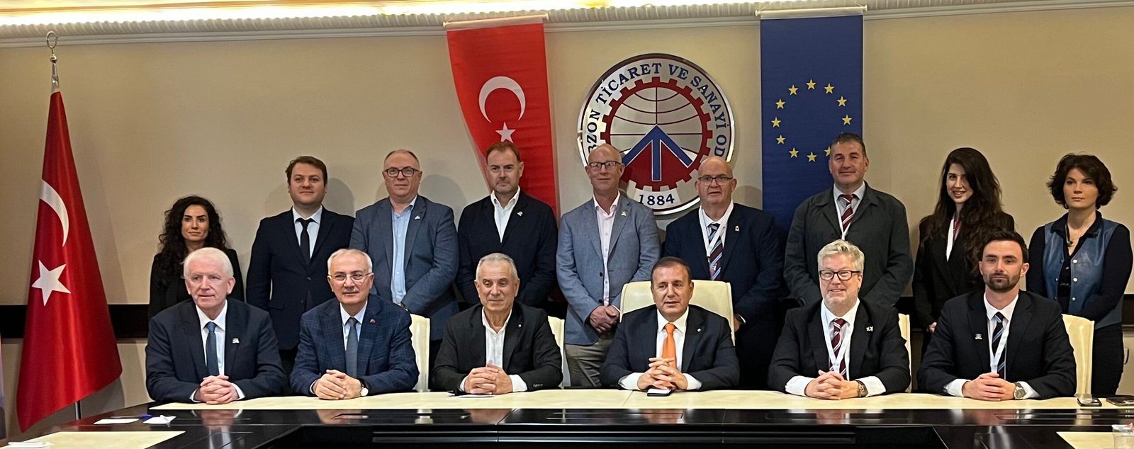 Drogheda and Trabzon business representatives pictured during the Drogheda & District Chamber mission to Türkiye. Drogheda and Trabzon business representatives pictured during the Drogheda Chamber mission to Türkiye